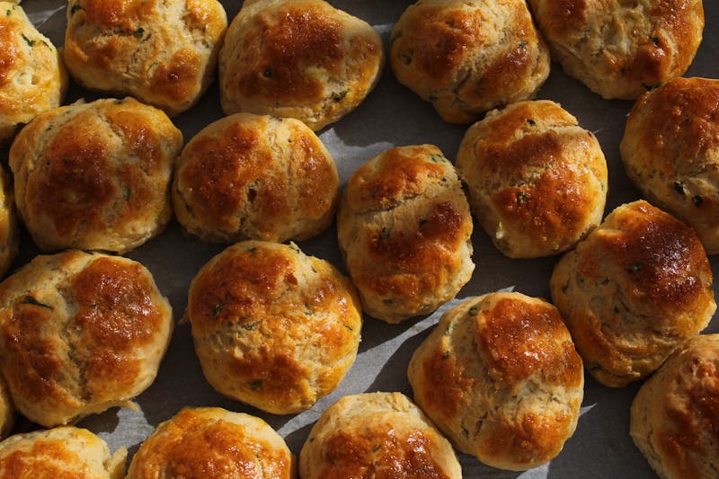 Honey Butter Biscuit - freshly baked Southern biscuit